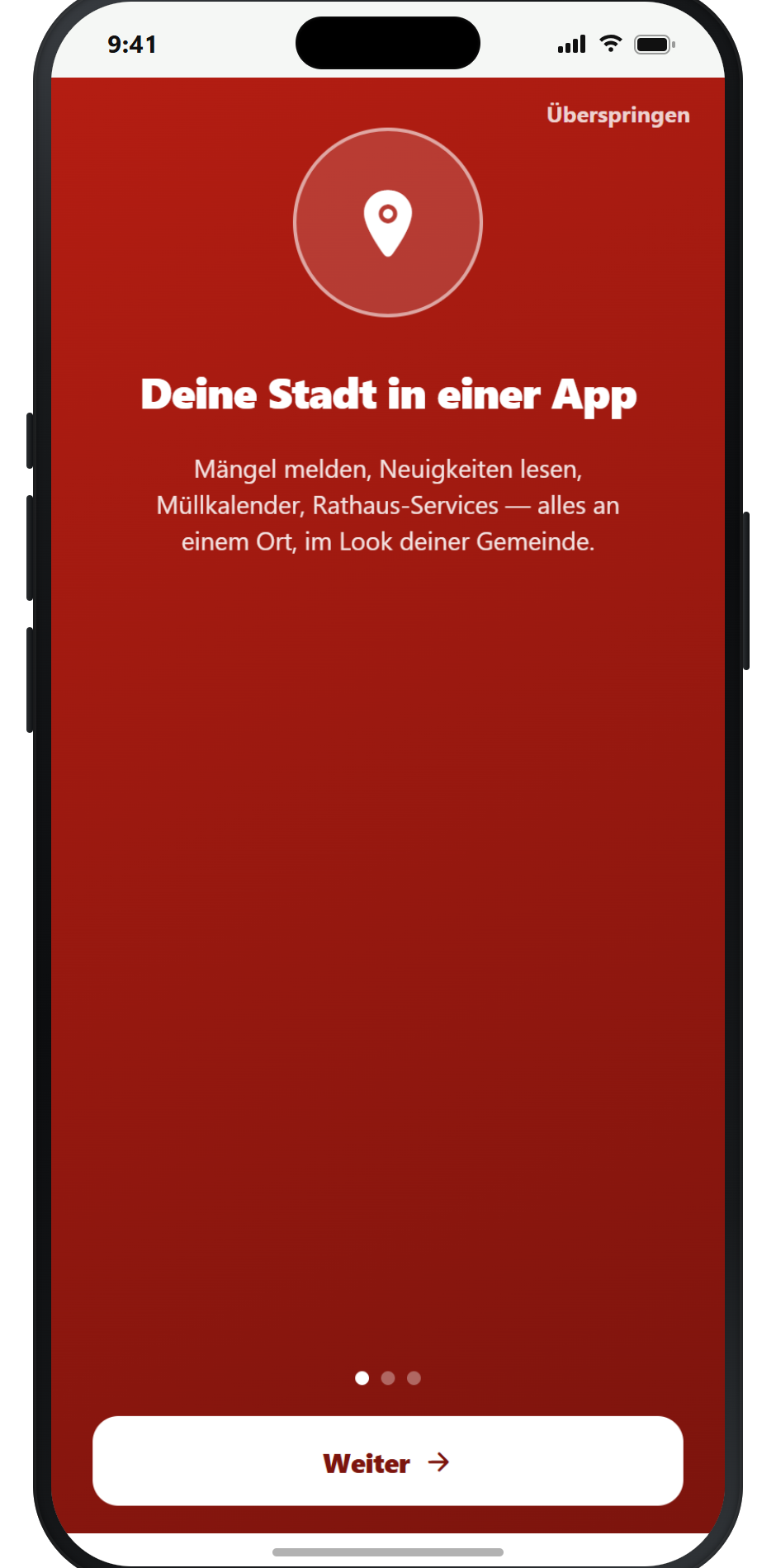 OwnCity App – Willkommen ohne Anmeldung